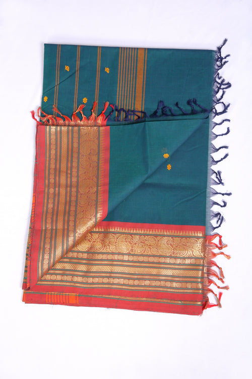 Running blouse, Pure Chettinad cotton